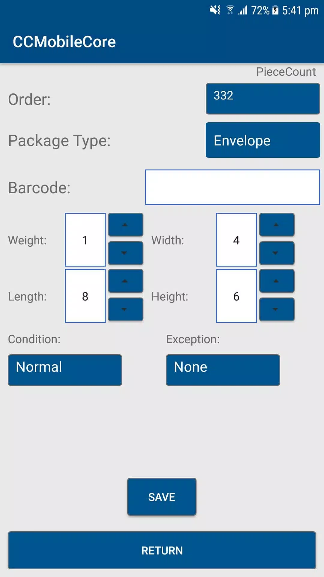 Courier Complete Mobile 2 Screenshots