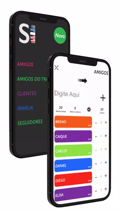Sorteia Nome Screenshots