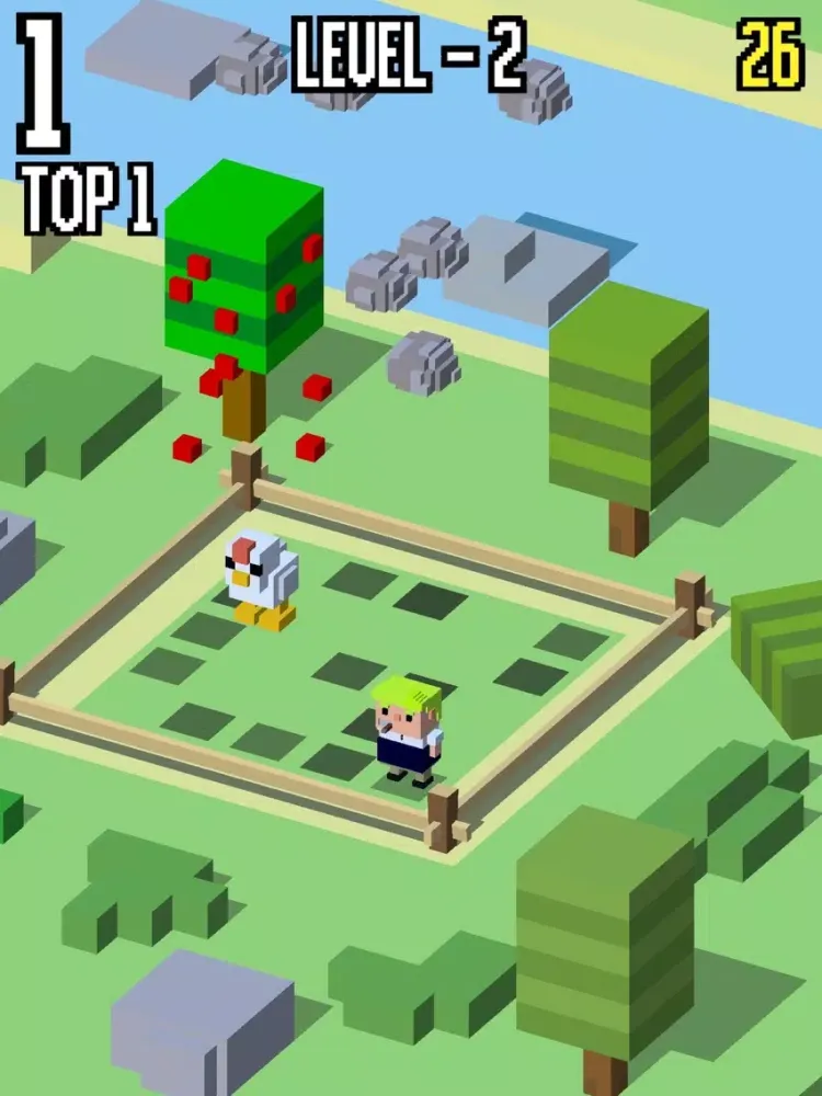 Tangkapan skrin Dizzy Donald iPad 