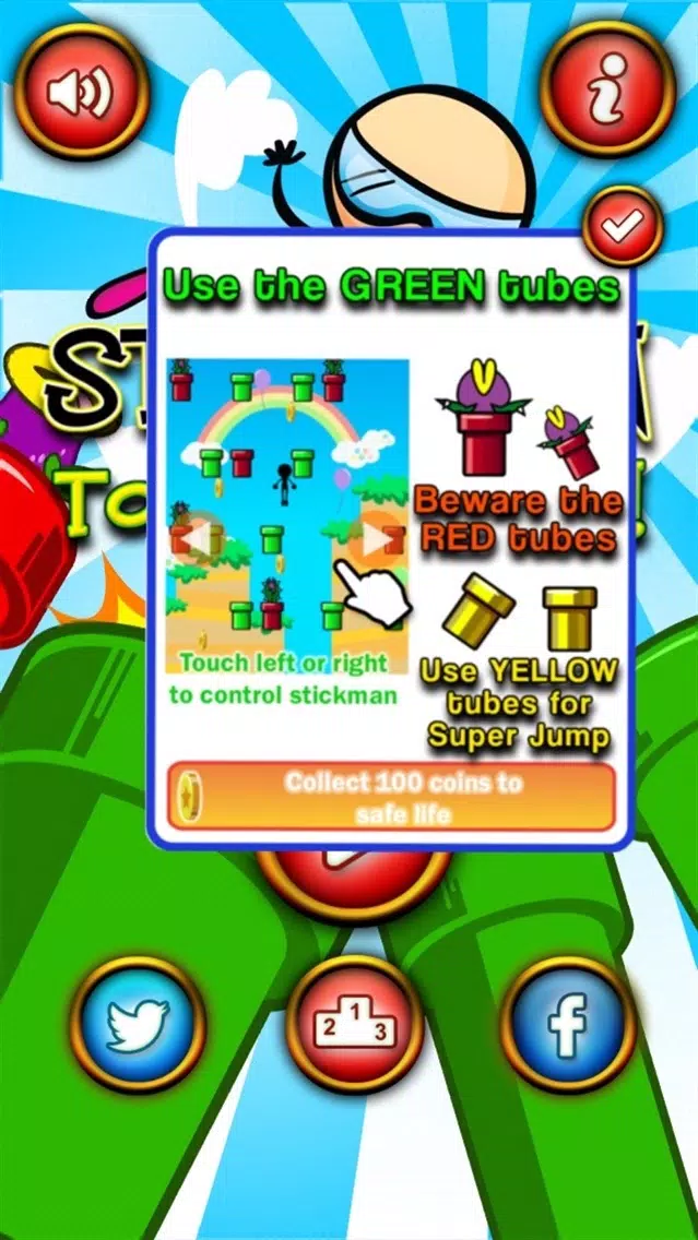 Stickman Totally Toobin应用截图