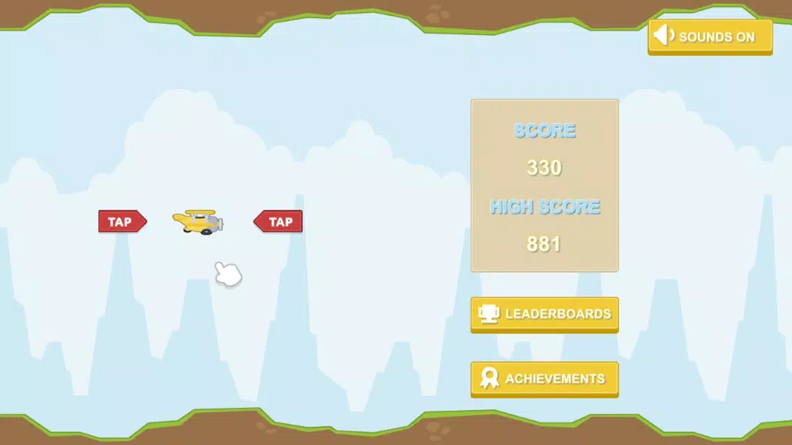 Скриншоты Tappy Plane
