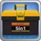 iToolkit free-flashlight,dual level,battery master,calculator,unit converter