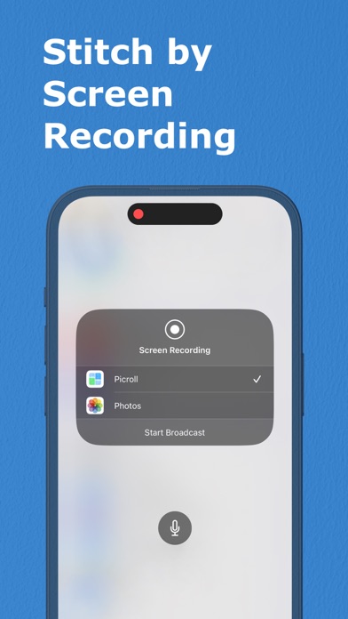 Picroll - Tiny Screen Stitcher Screenshots