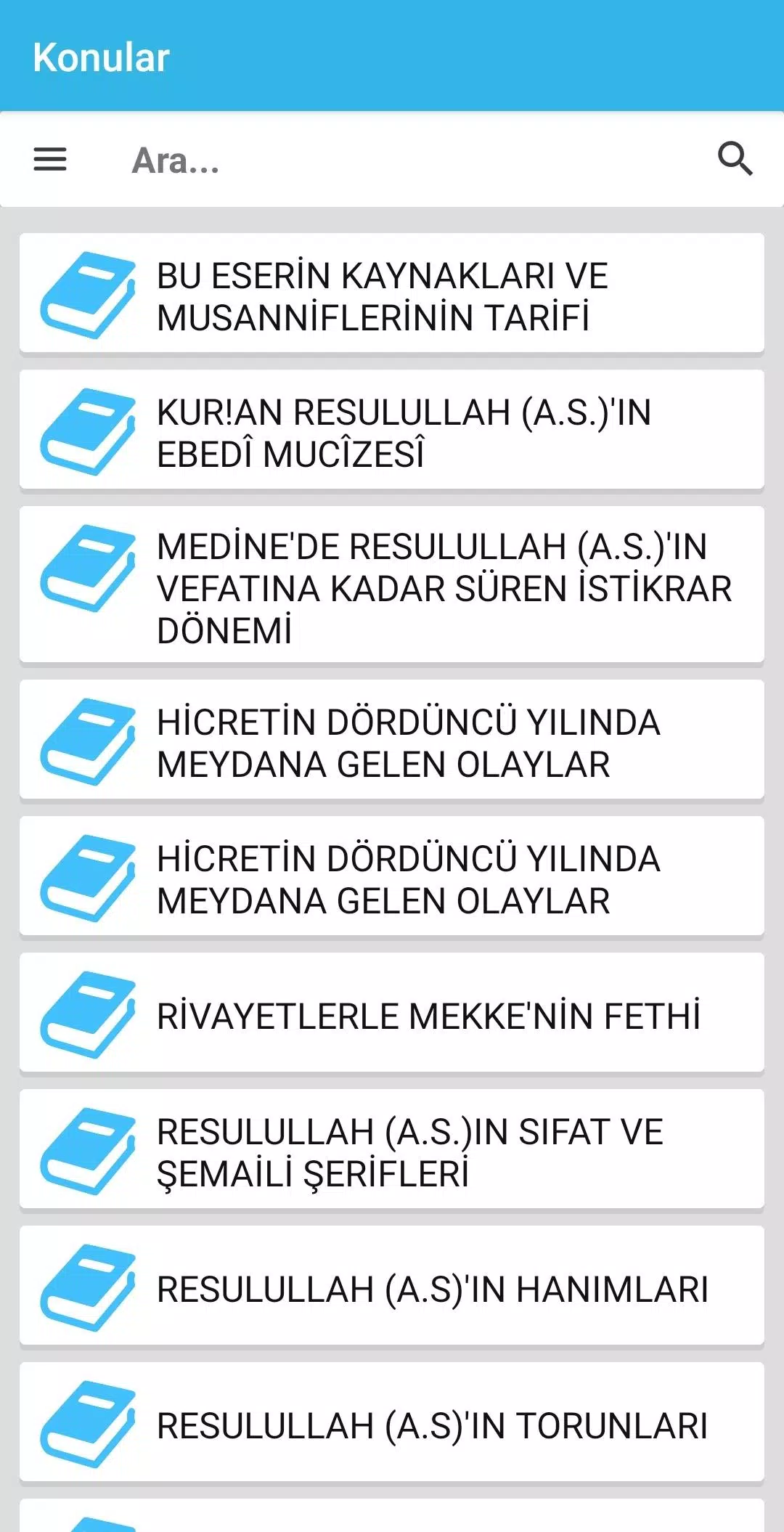EL ESAS Fİ' SUNNE HADİSLERLE İ Screenshots