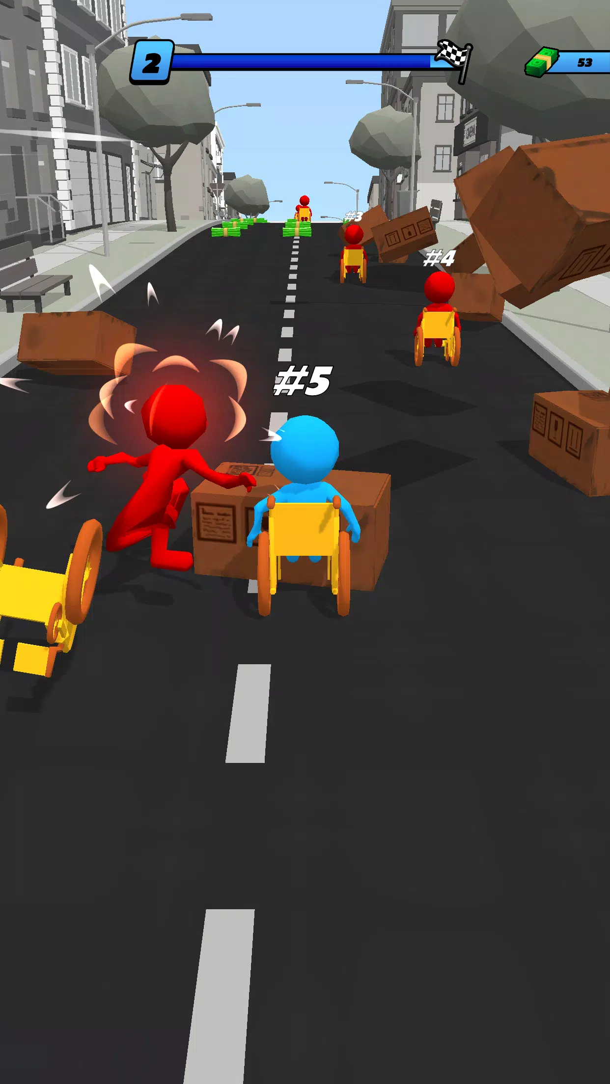 Wheelchair Race Screenshots