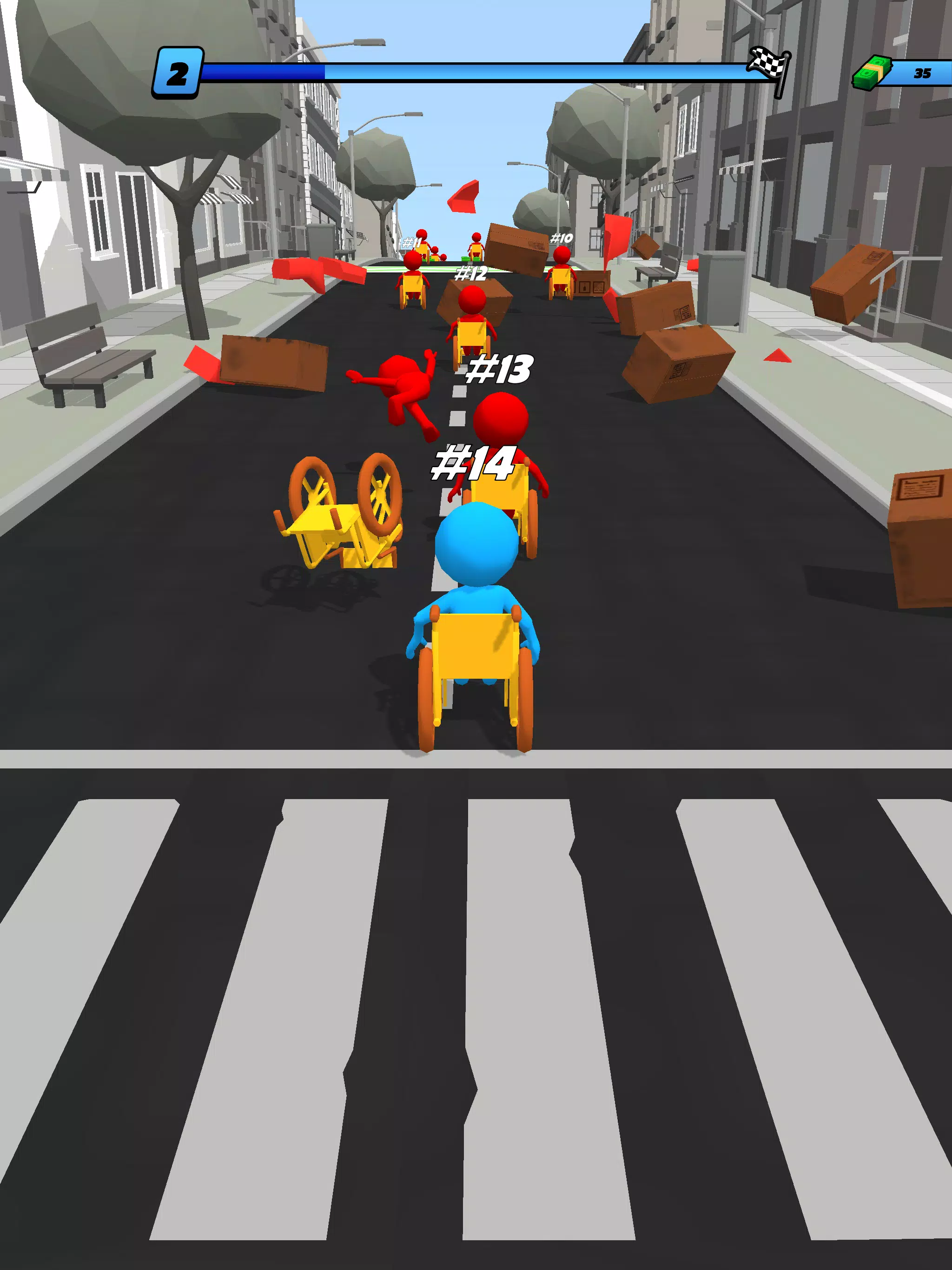 Wheelchair Race Screenshots