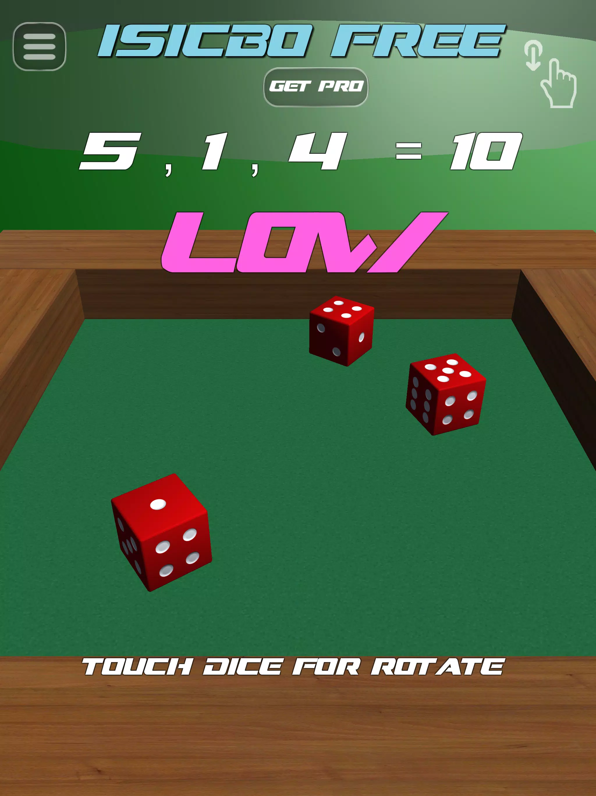 iSicbo Free Screenshots