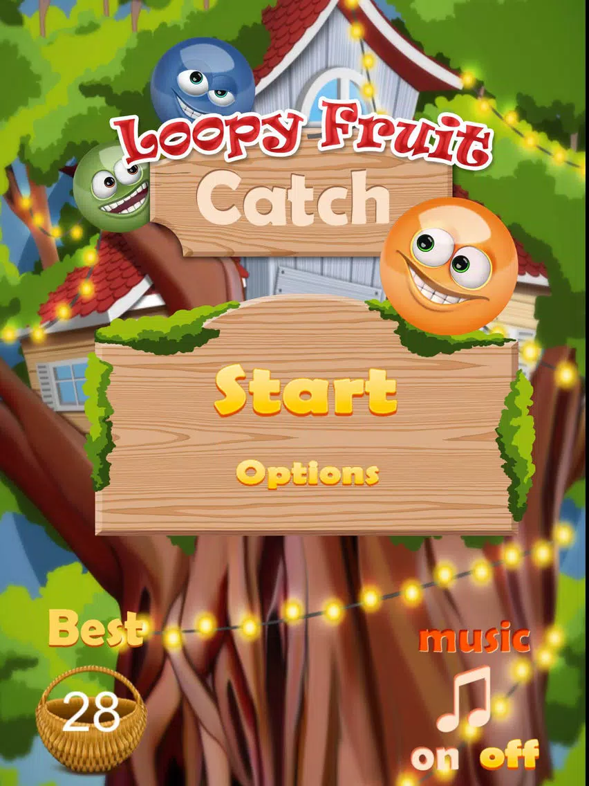 Loopy Fruit Catch Game Pro iPad 应用截图