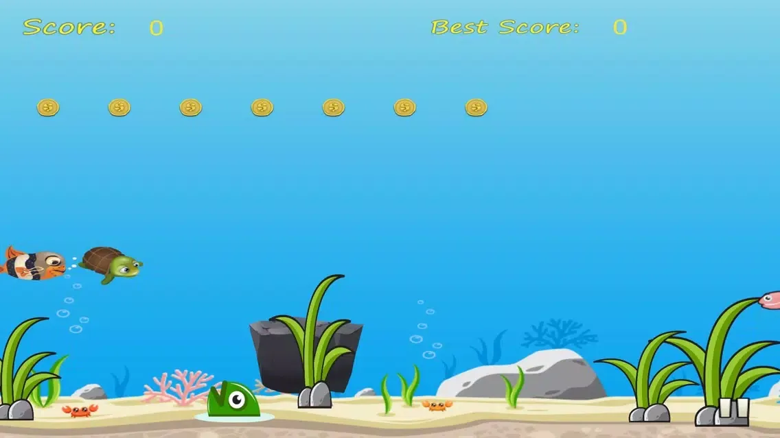 Screenshot di A Fish in the Sea: An Underwater Splashing Adventure