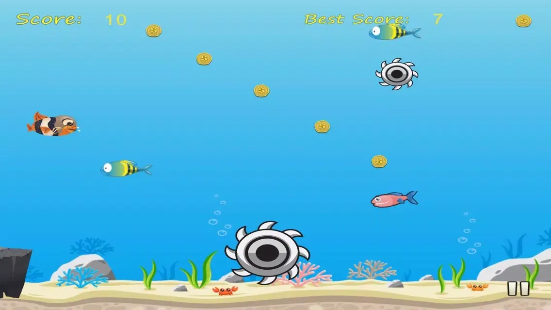 Screenshot di A Fish in the Sea: An Underwater Splashing Adventure
