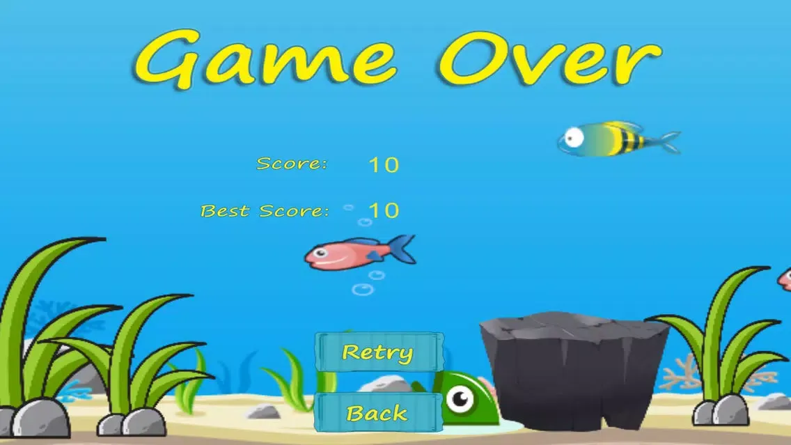 Screenshot di A Fish in the Sea: An Underwater Splashing Adventure