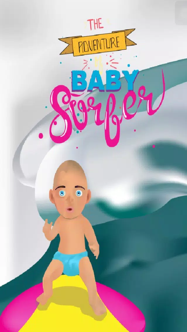 A Surfing Baby: Water Sports Adventure in Surf City应用截图