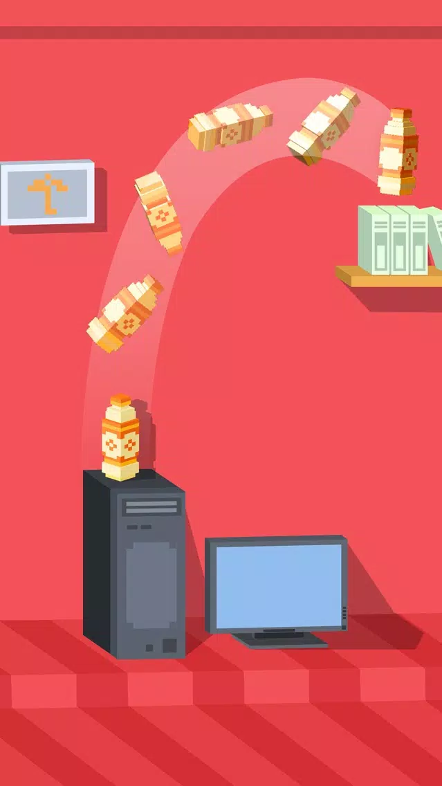 Tangkapan layar Bottle King: Hardest Flip Bottle Game