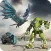 Robot Transforming Wild Eagle Cop Car- Robot Games