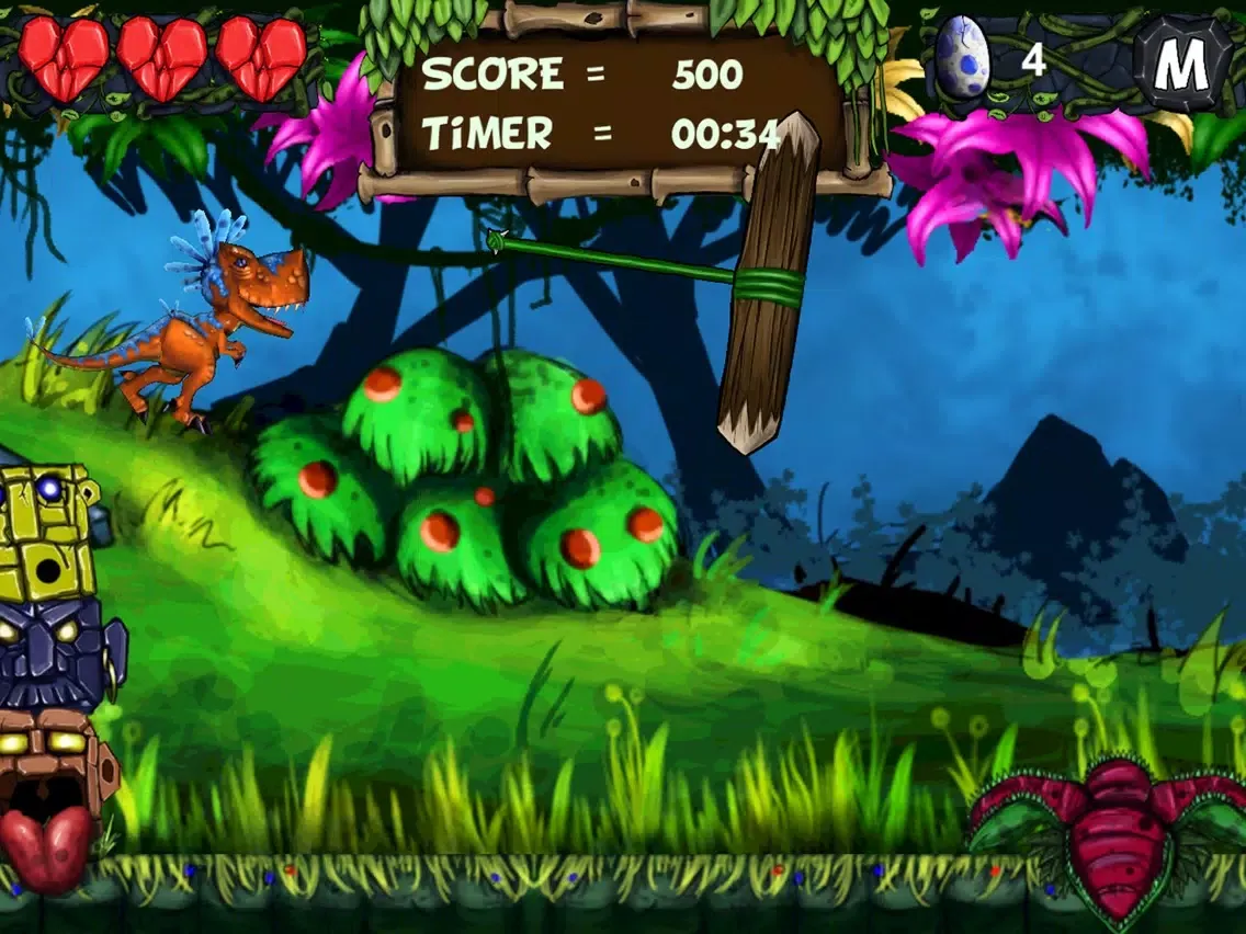 Tangkapan skrin Tyrunasaurus iPad 