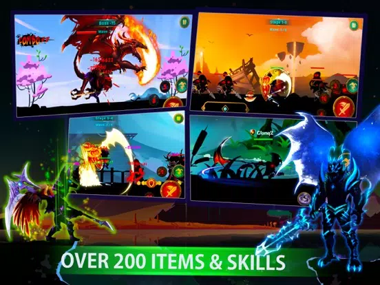 Demon Warrior: Action RPG Game iPad  스크린샷