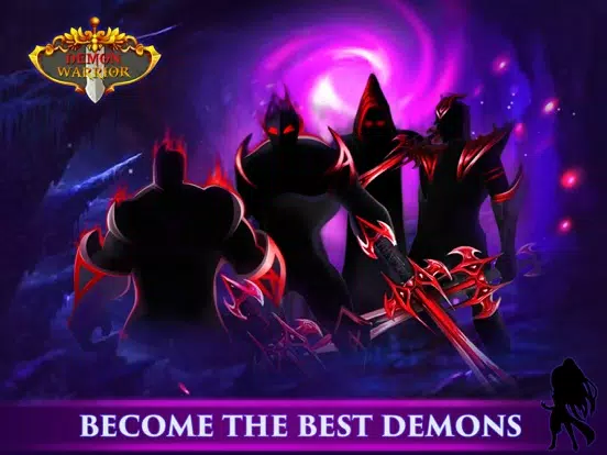 Demon Warrior: Action RPG Game iPad  스크린샷