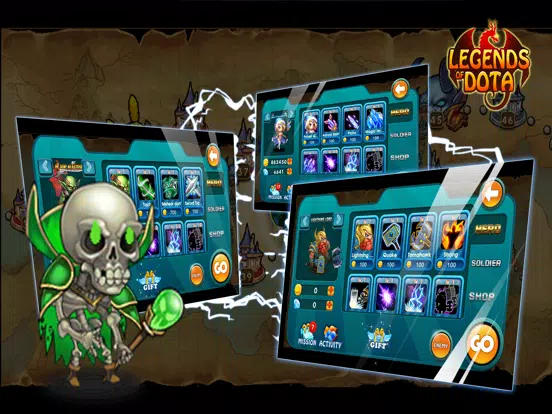 Capturas de tela do Blood Elf Revenge - DOTA version iPad 
