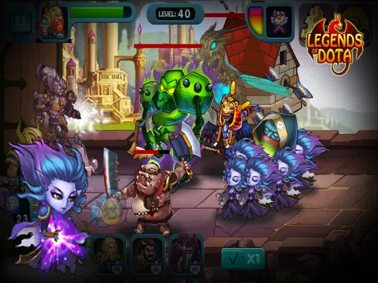Capturas de tela do Blood Elf Revenge - DOTA version iPad 