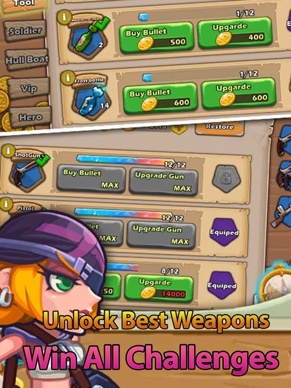 Pirate Defender: TD Shooting iPad  স্ক্রিনশট