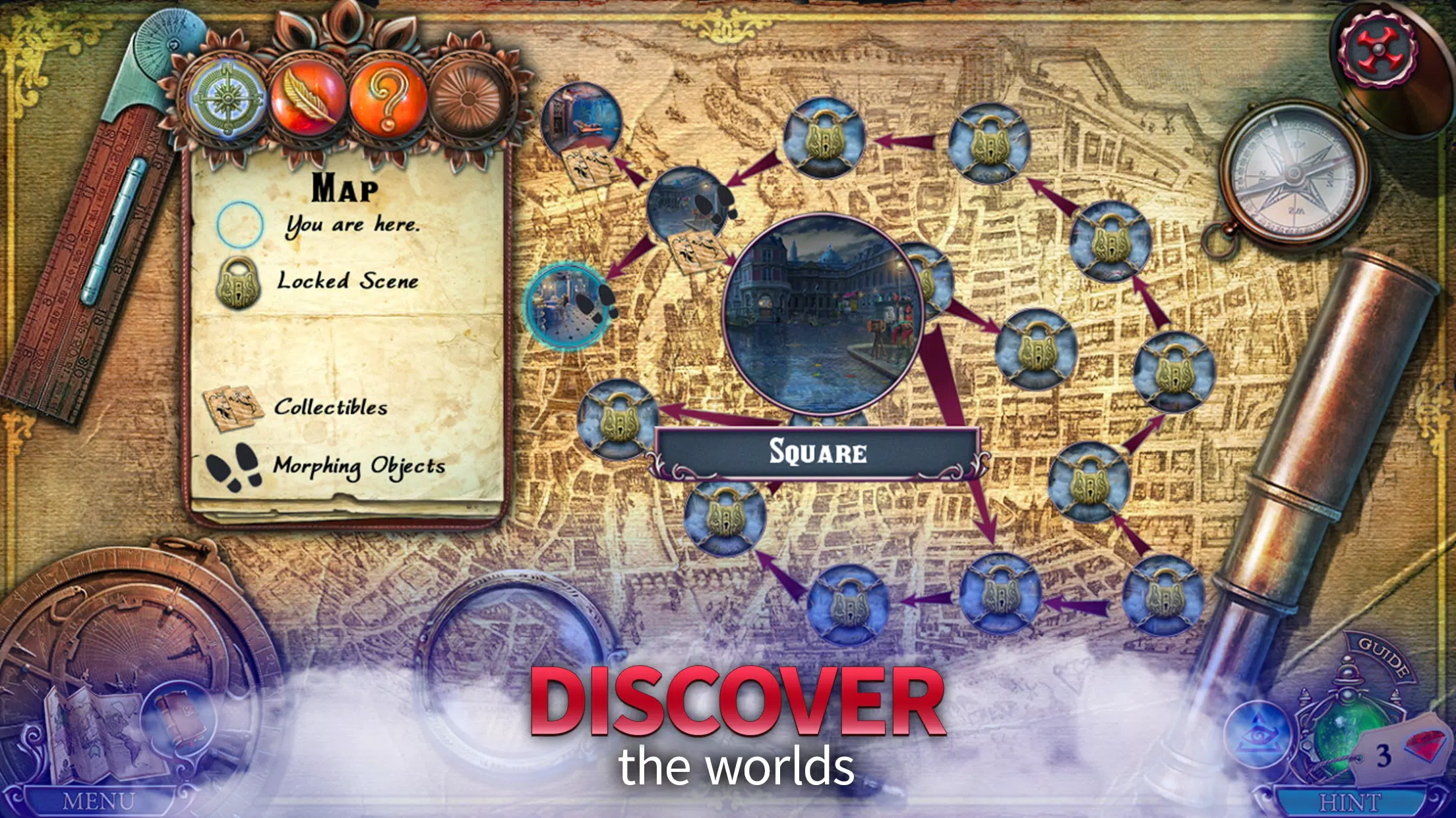 Dark City: Paris F2P Adventure Screenshots