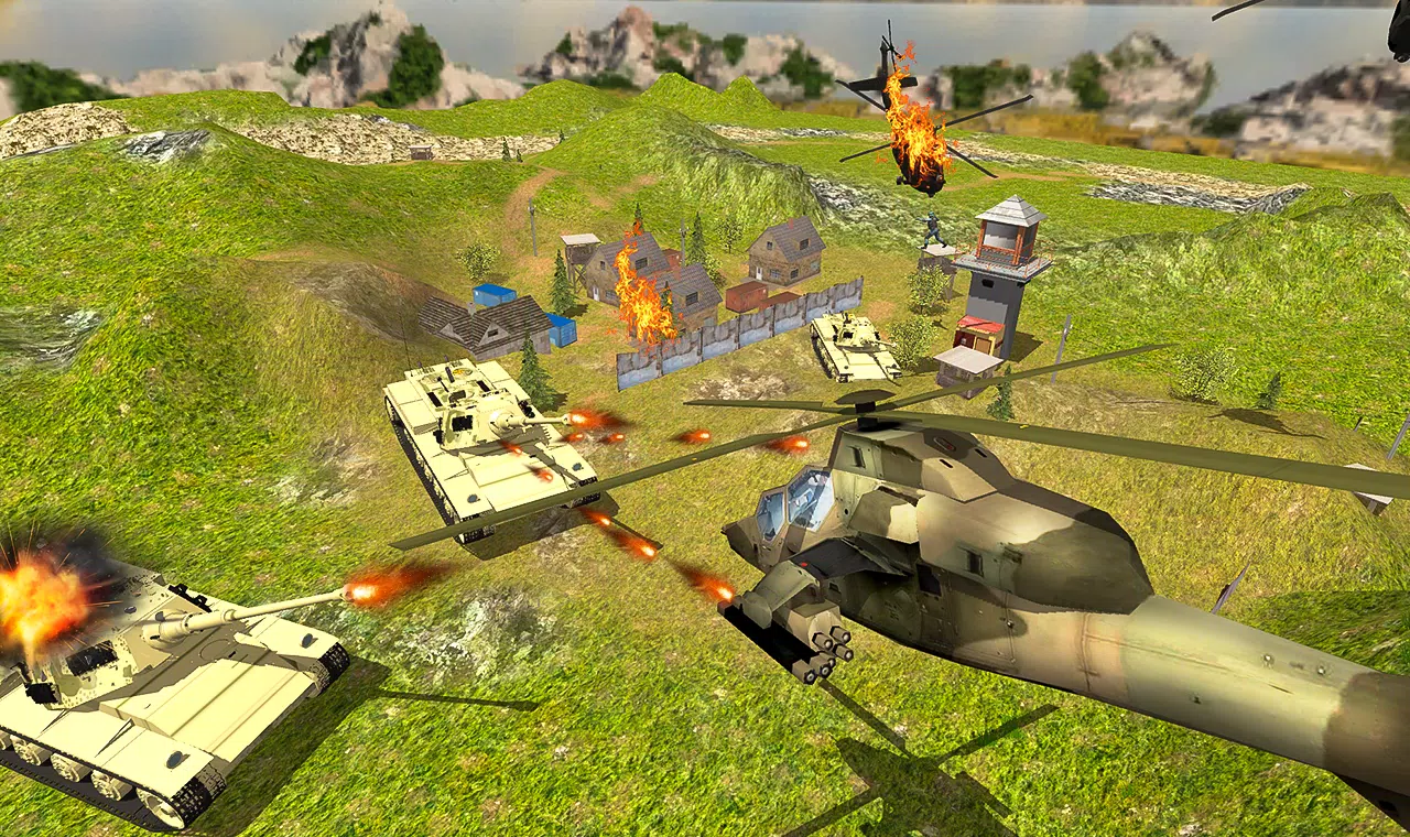 Helicopter Strike Gunship War Screenshots