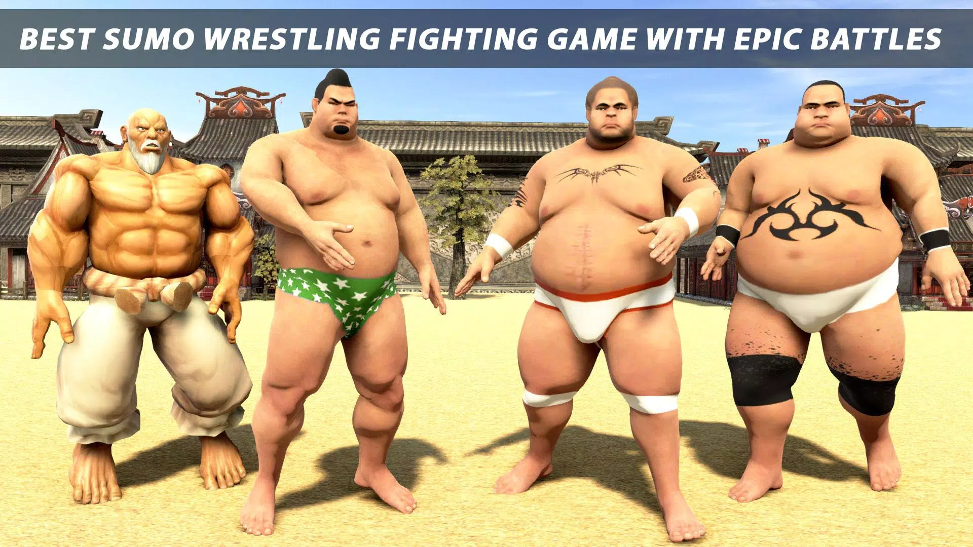 Sumo Wrestling 2020 Live Fight Screenshots