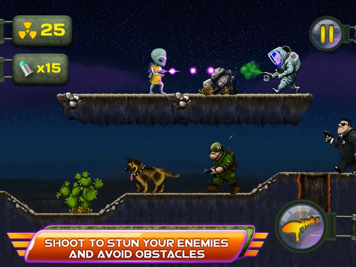 Area 51 Alien Attack: a Shooter Classic Game iPad  سکرین شاٹس