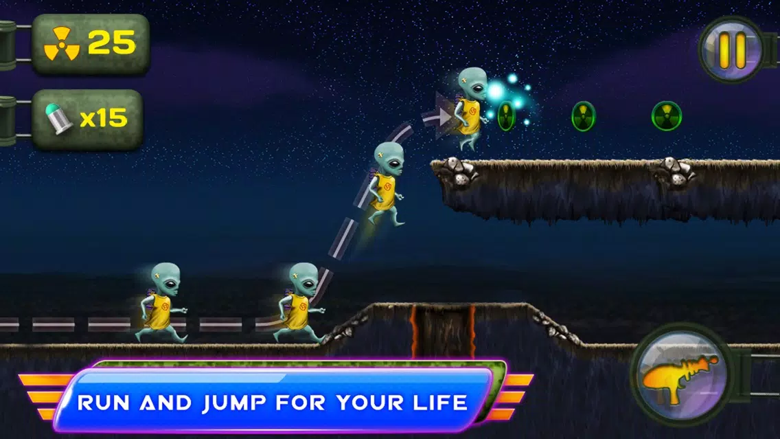Area 51 Alien Attack: a Shooter Classic Game سکرین شاٹس