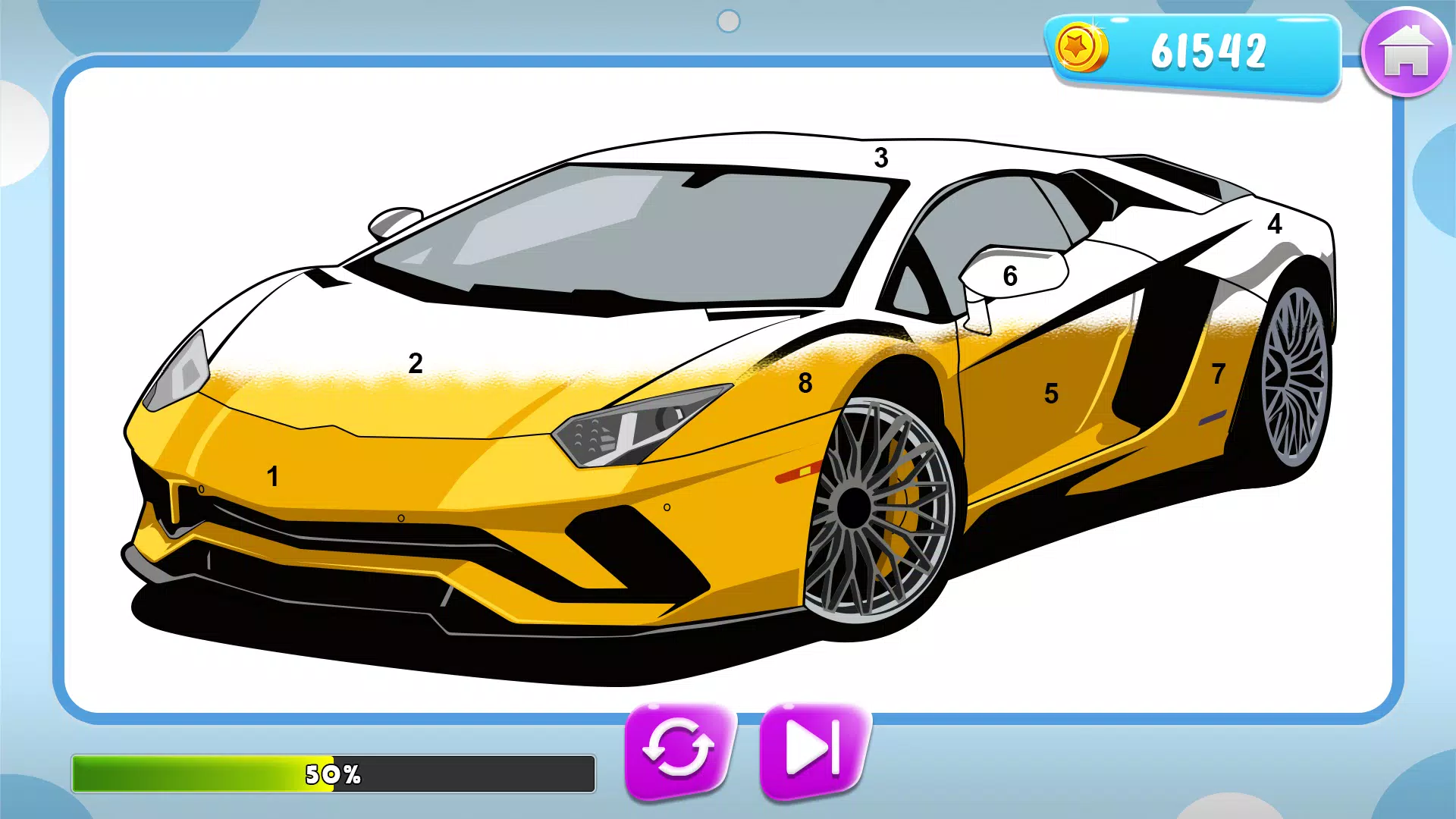 Asmr Car Coloring Drawing Game Screenshots
