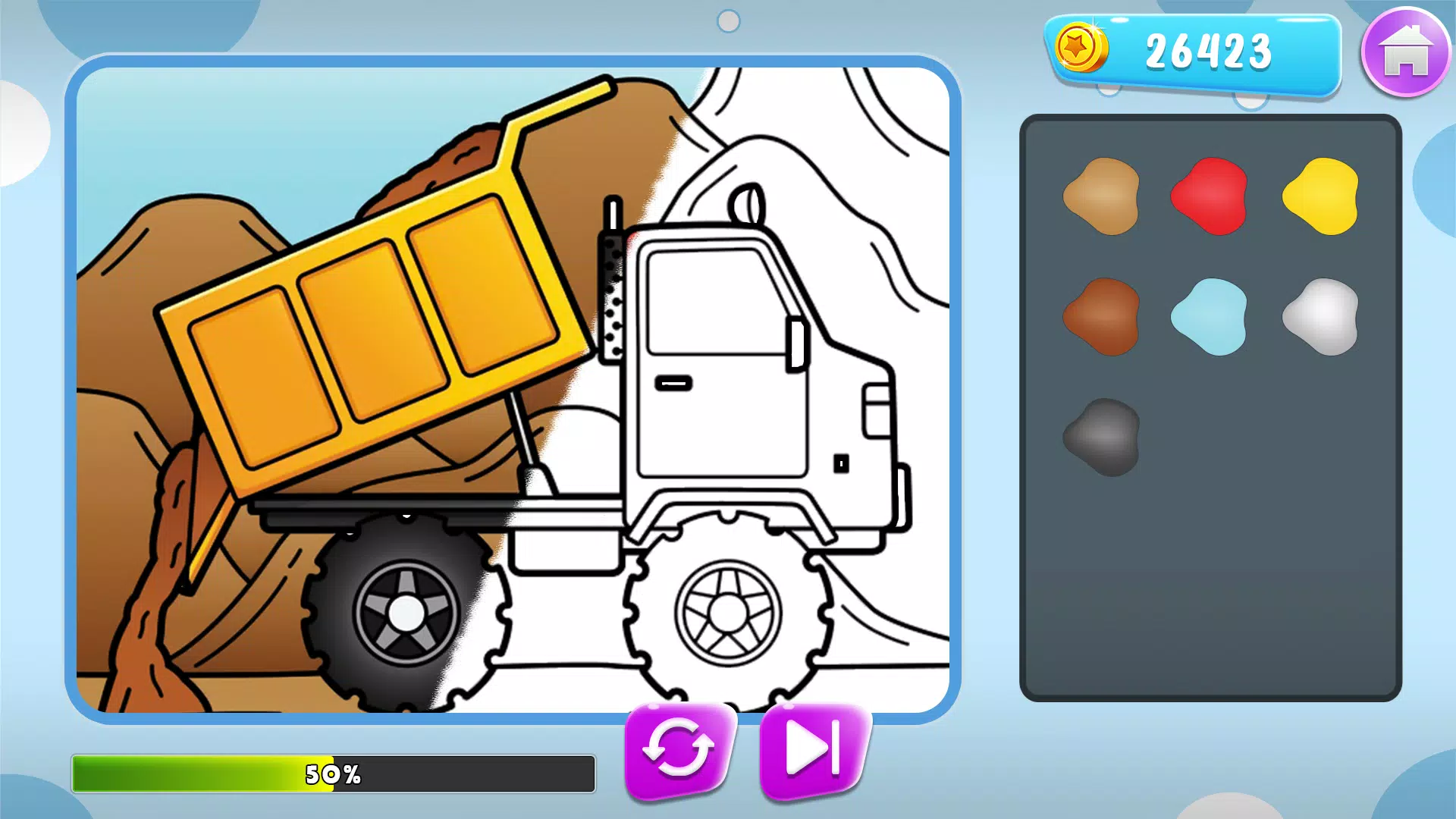 Asmr Car Coloring Drawing Game Screenshots