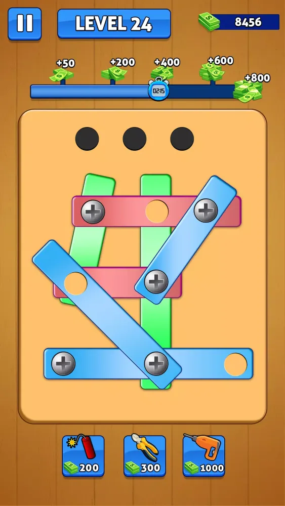 Screw Pin Nuts and Bolts Games Screenshots
