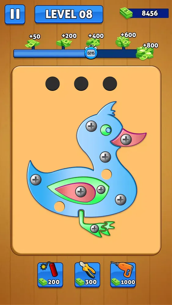 Screw Pin Nuts and Bolts Games Screenshots