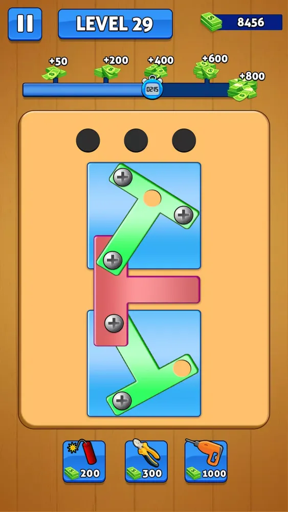 Screw Pin Nuts and Bolts Games Screenshots