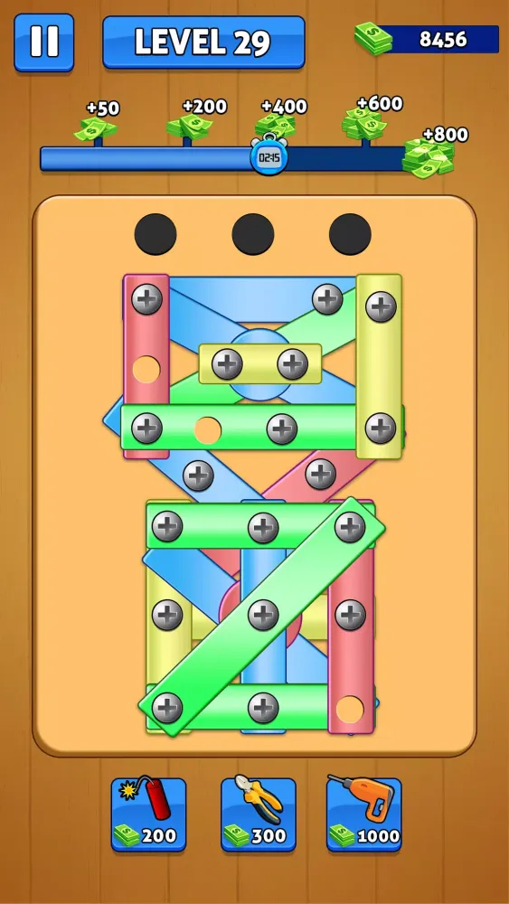 Screw Pin Nuts and Bolts Games Screenshots