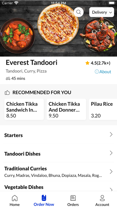 Everest Tandoori Worksop Screenshots