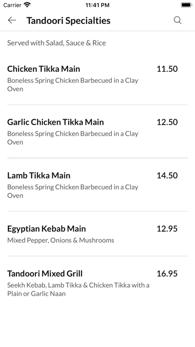 Tandoori Hut Dundee Screenshots