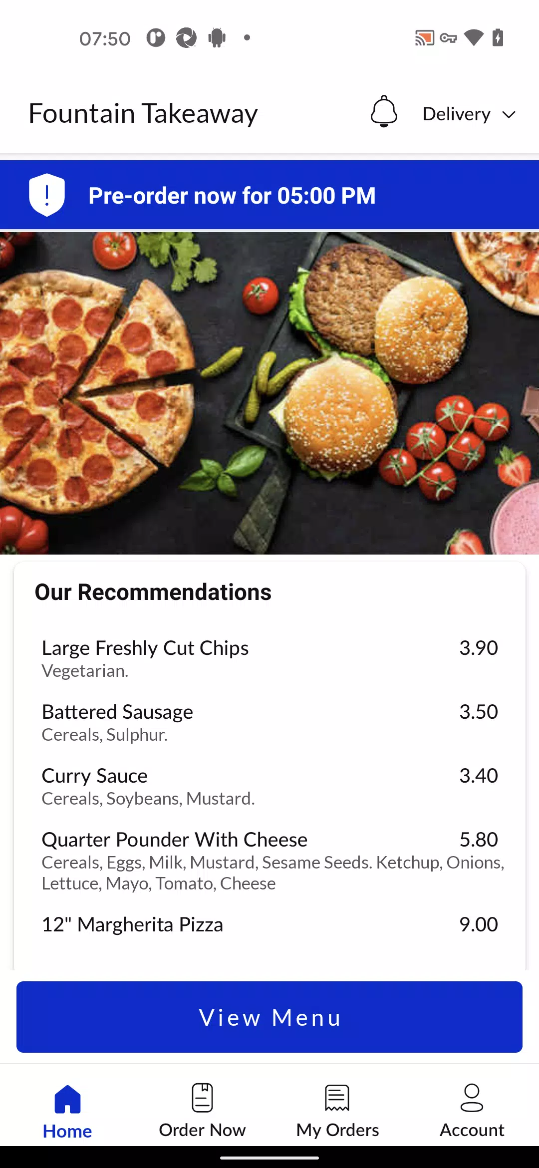 Fountain Takeaway Screenshots