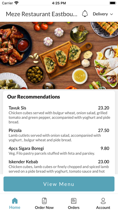 Meze Restaurant Eastbourne Screenshots