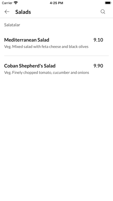 Meze Restaurant Eastbourne Screenshots