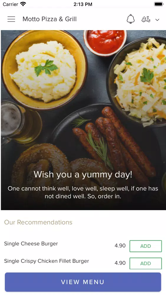 Motto Pizza & Grill Screenshots