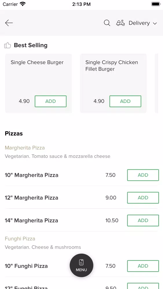 Motto Pizza & Grill Screenshots