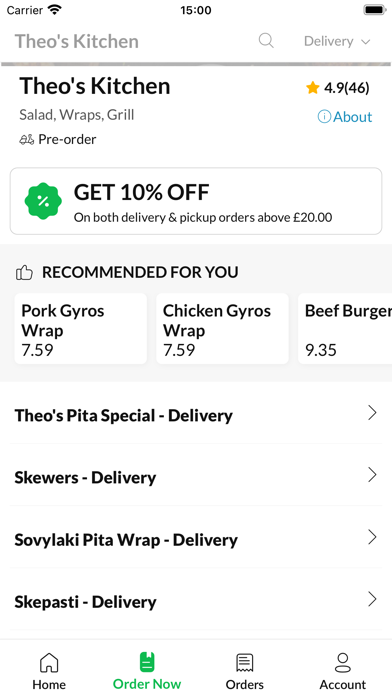 Theo's Kitchen Screenshots