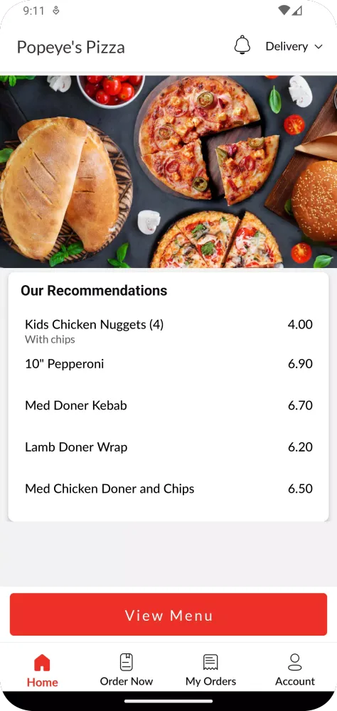 Popeyes Pizza Screenshots