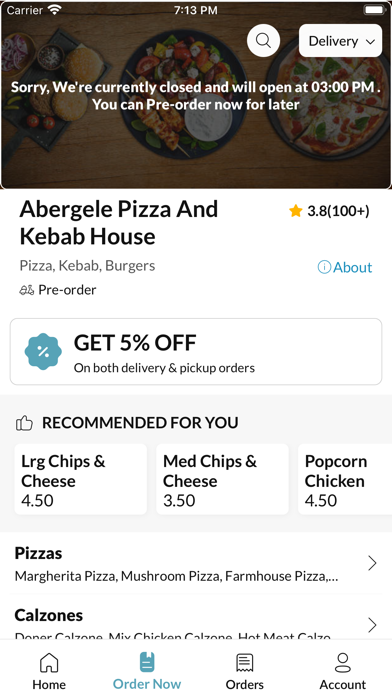 Abergele Pizza And Kebab House Screenshots