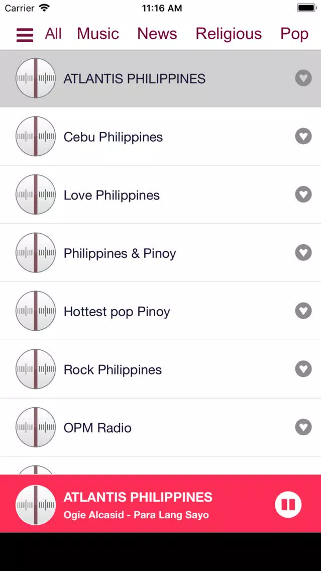 Radio Philippines fm stations Screenshots