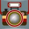 Vintage 8mm camera lab plus photo correction editor for smooth retro retouch & selfie picture recolour