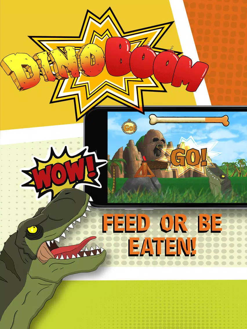 Tangkapan skrin Dino Boom! iPad 