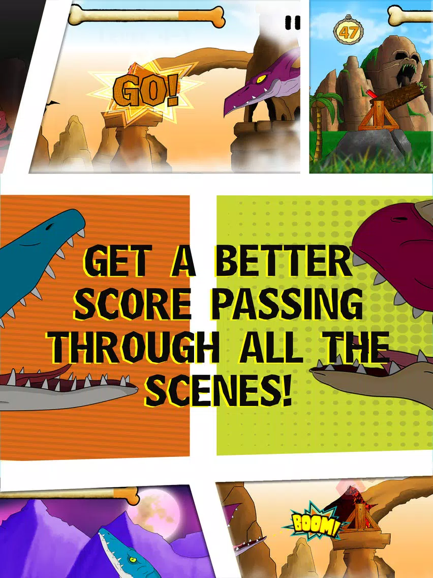Tangkapan skrin Dino Boom! iPad 