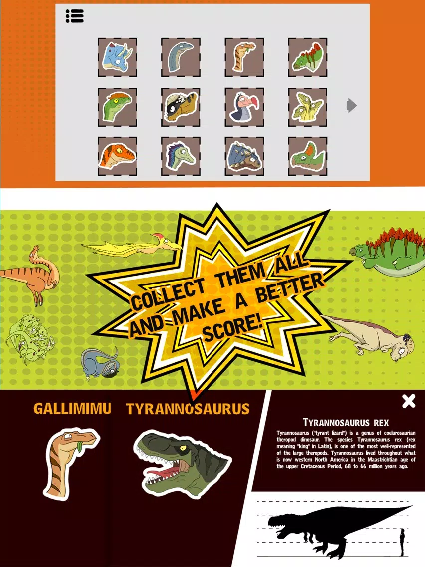 Tangkapan skrin Dino Boom! iPad 